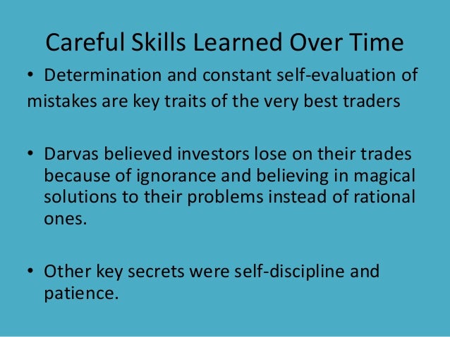 Nicolas darvas trading secrets pdf вложить деньги в опционы